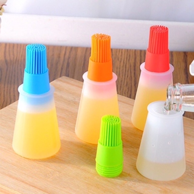 Hộp chấm dầu/ Bút quét dầu silicon