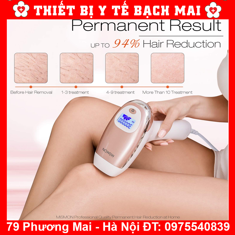 [Tốt ] Máy Triệt Lông Vĩnh Viễn Mini MISMON MS-206B