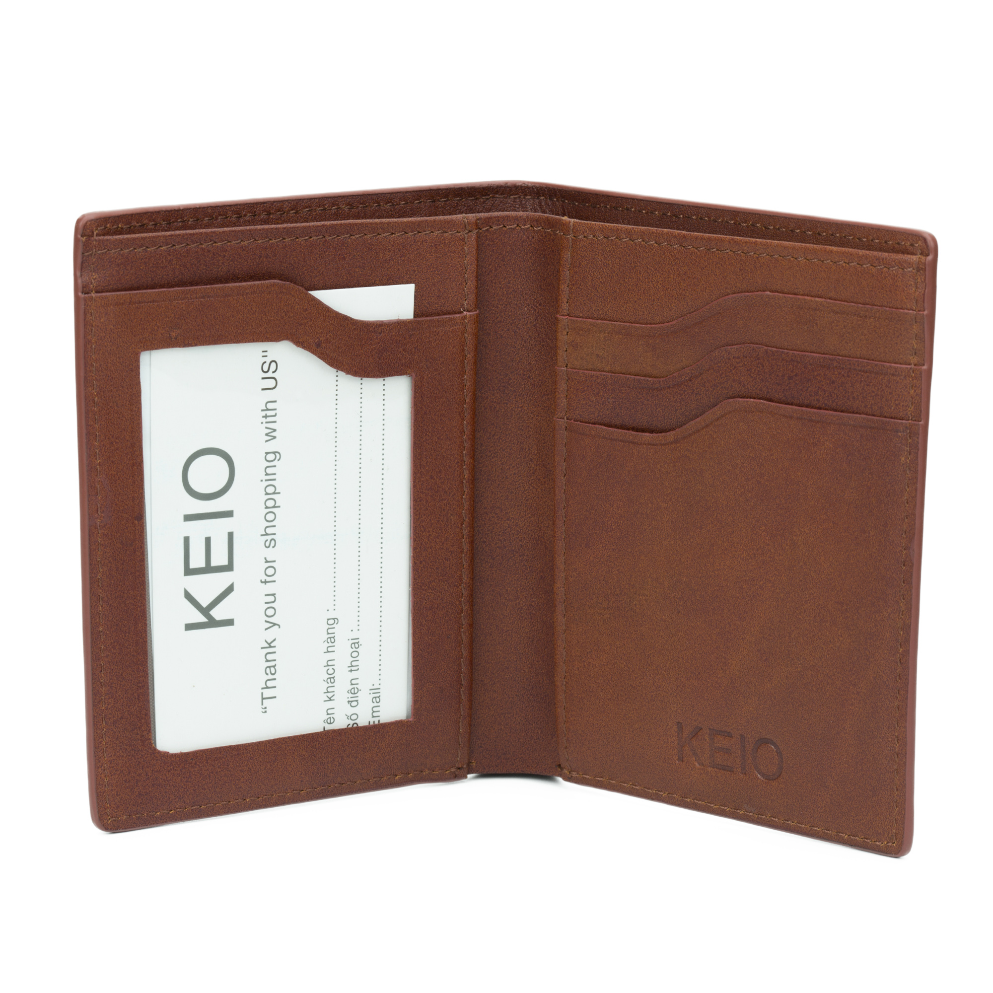 [HCM][ KEIO NIPPON ] Ví Đứng Da Bò Pullup | Ví Nam Nữ Da Bò Thật Nhập Khẩu