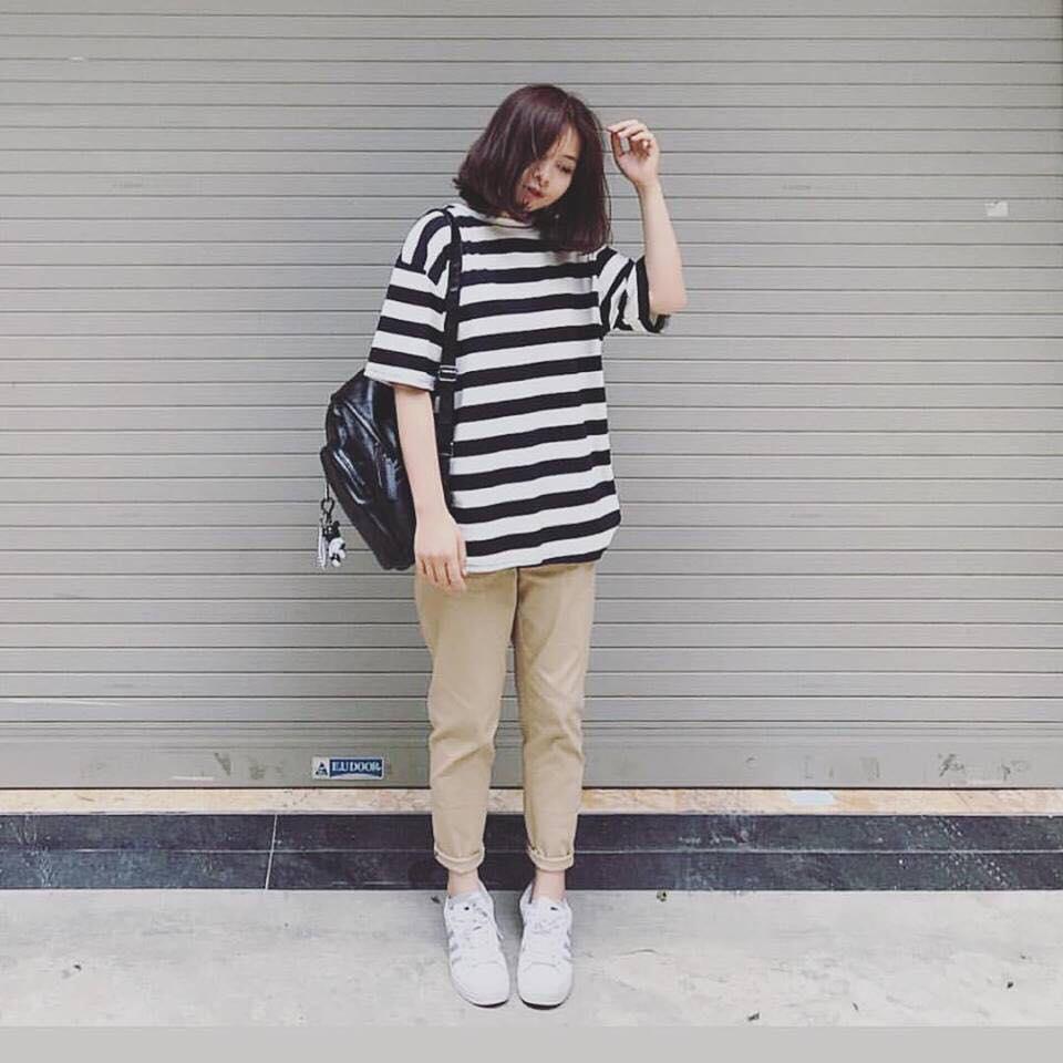 [HCM]quần baggy kaki nữ hot trend