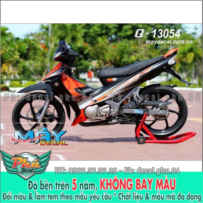 Tem rời Yaz Cam đen (X)