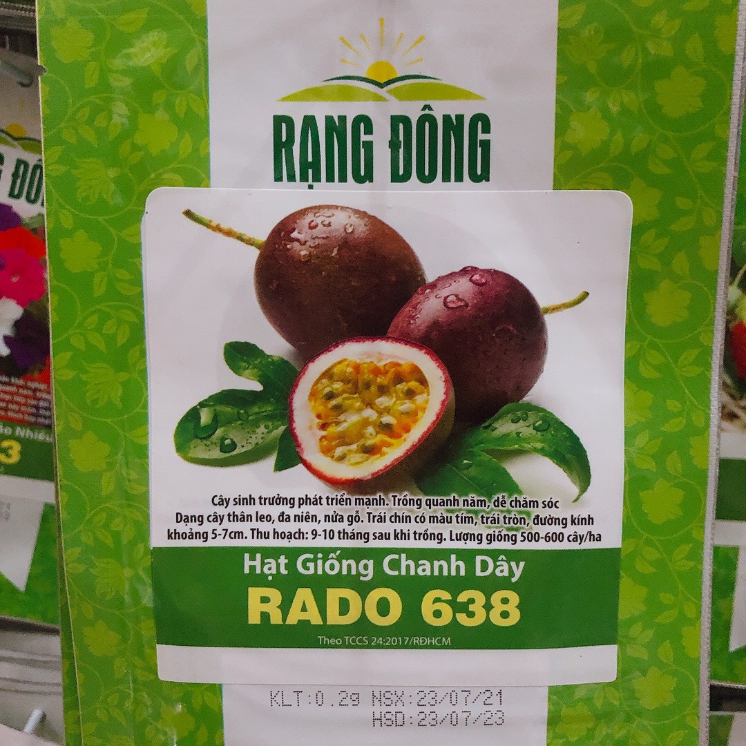 Giống chanh dây Rd (0.2g)