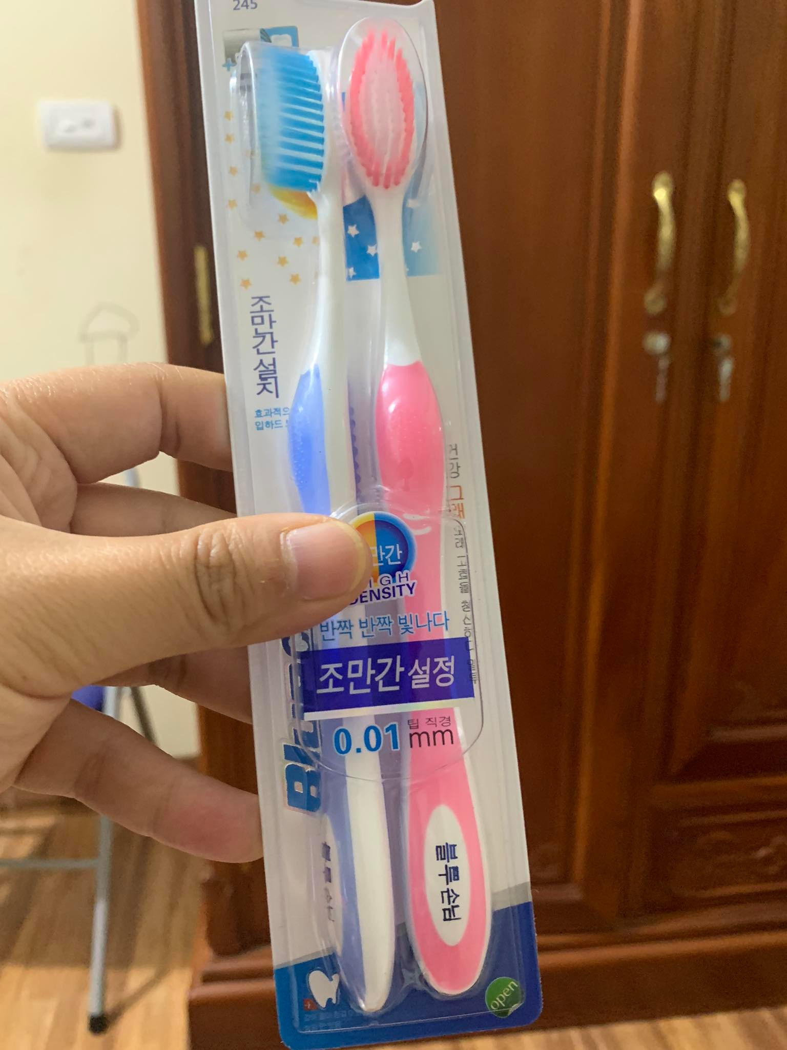 2 Korean Toothbrushes