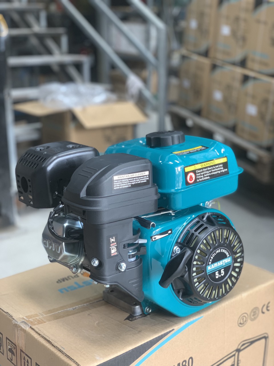 Máy Nổ – Động Cơ Xăng Kamastsu GX160  5.5HP