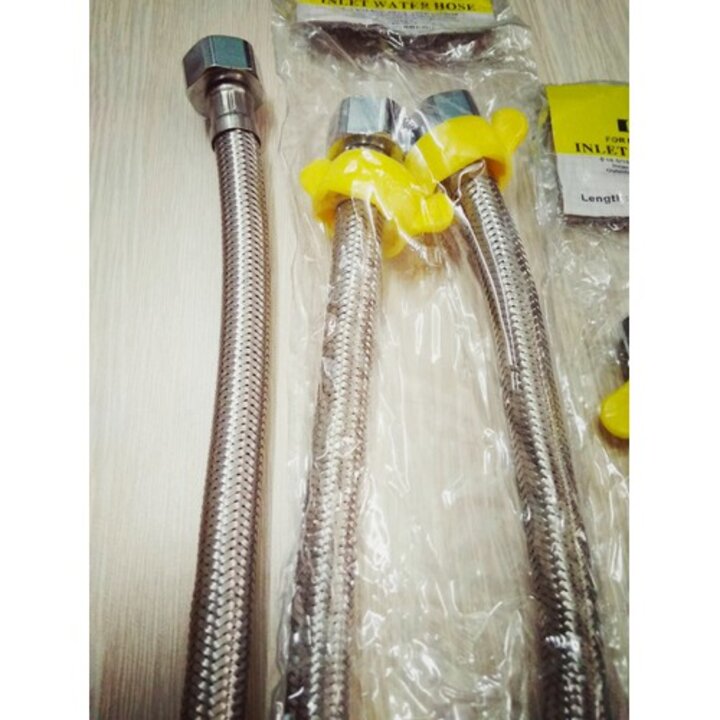 Bộ 2 dây cấp nước bình nóng lạnh