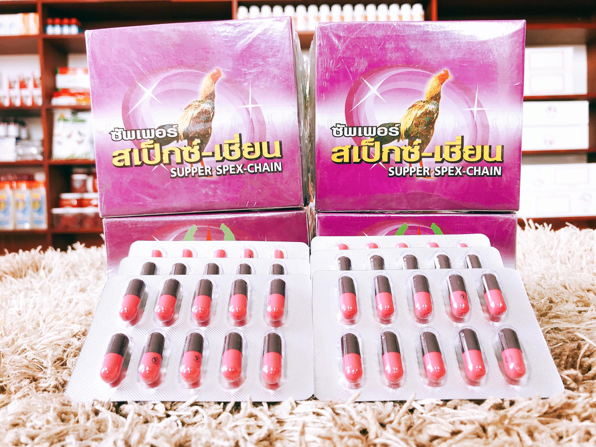KÍCH MỌC LÔNG cho gà đá 1 VỈ 10 VIÊN
