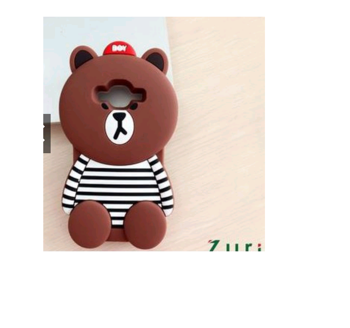 ốp lưng hình gấu Brown cho Sam Sung J7 2015
