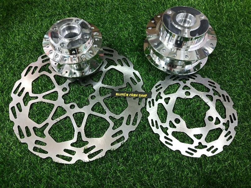 Đùm xe raider mạ crom full dĩa