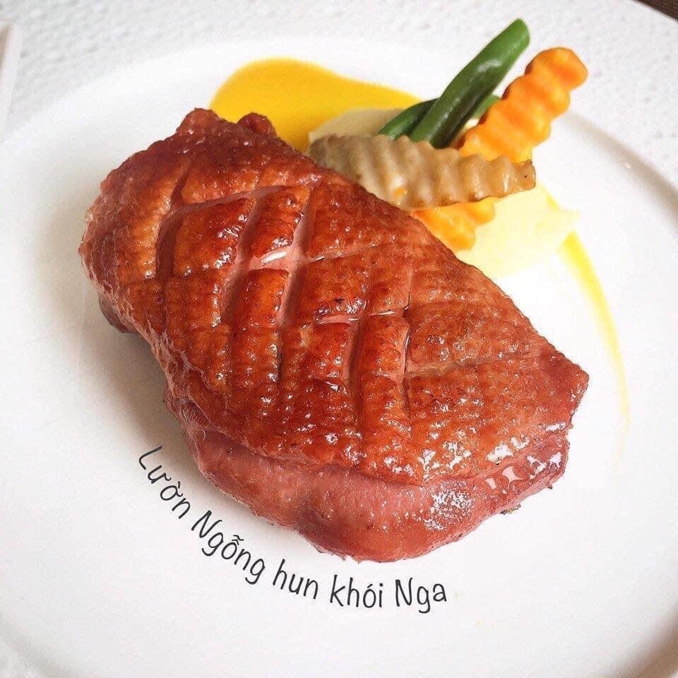 Lườn ngỗng xông khói Nga (~220g)