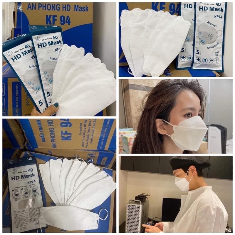 100 Cái Khẩu Trang KF94 Chuẩn An Phong - BINZ