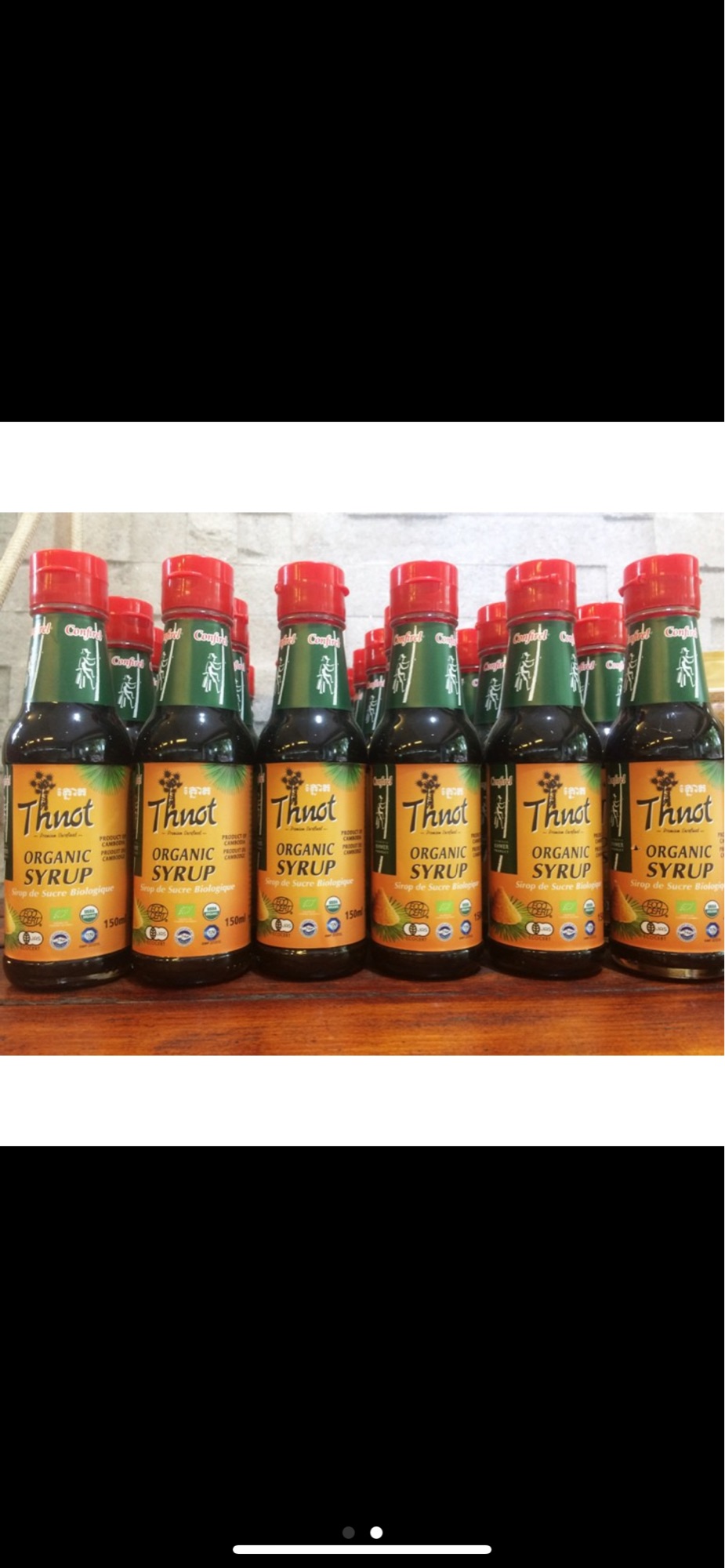 Syrup thốt nốt hữu cơ- mật thốt nốt