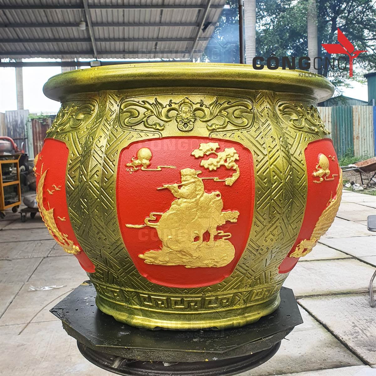 Khuôn Chậu Tròn Chum 60- Không Đôn