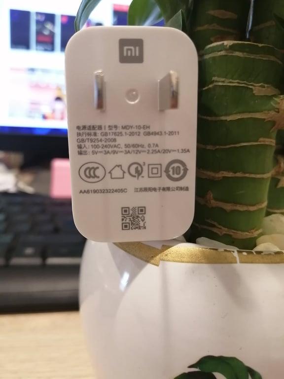củ sạc nhanh xiaomi 27w chính hãng