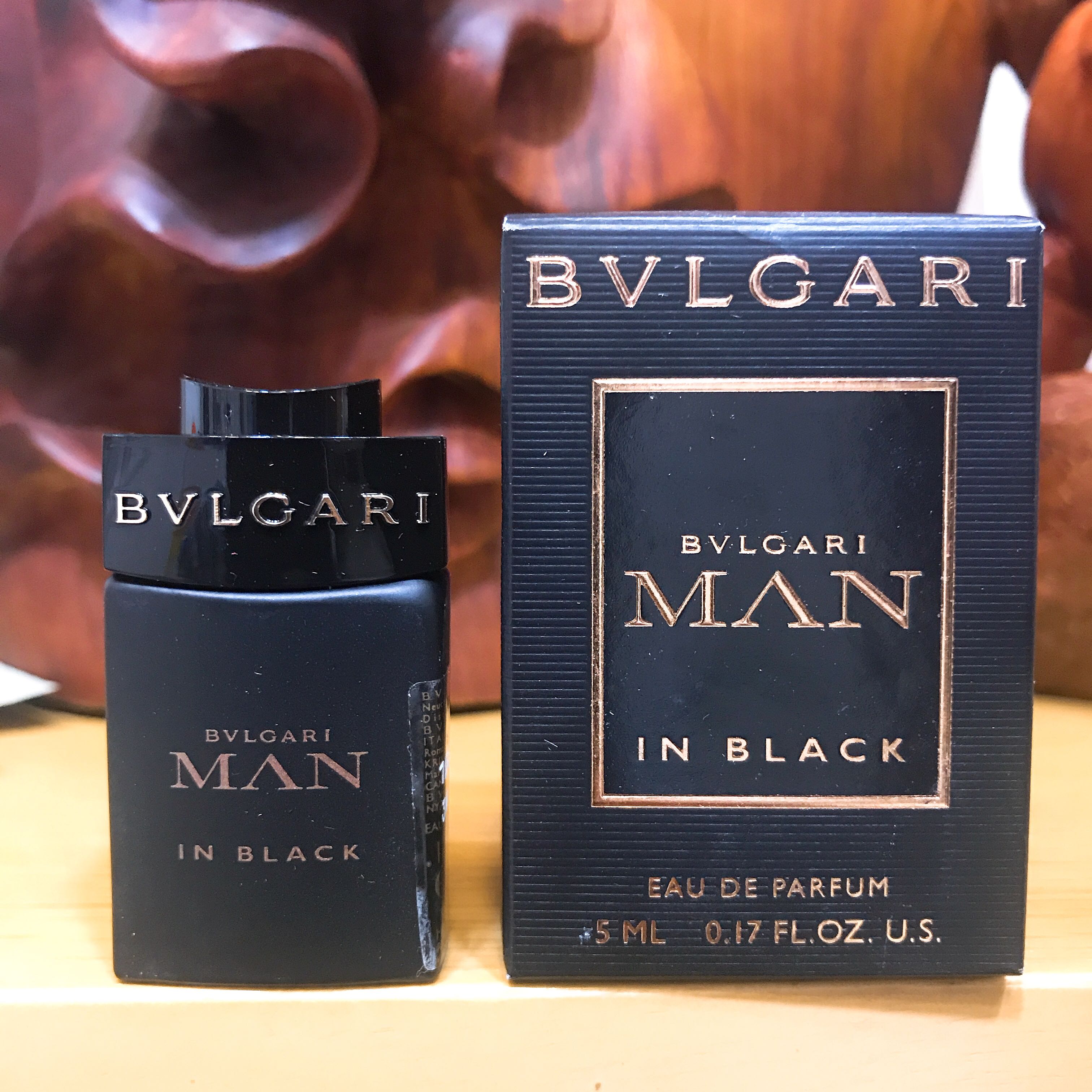 Nước hoa nam Bvl Man in Black EDP 5ml