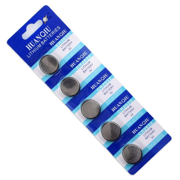 [Combo vỉ 5 viên] Pin CMOS CR2032 Lithium 3V dùng cho các thiết bị điện tử, mainboard bo mạch máy tính, cân điện tử, remote điều khiển gậy tự sướng