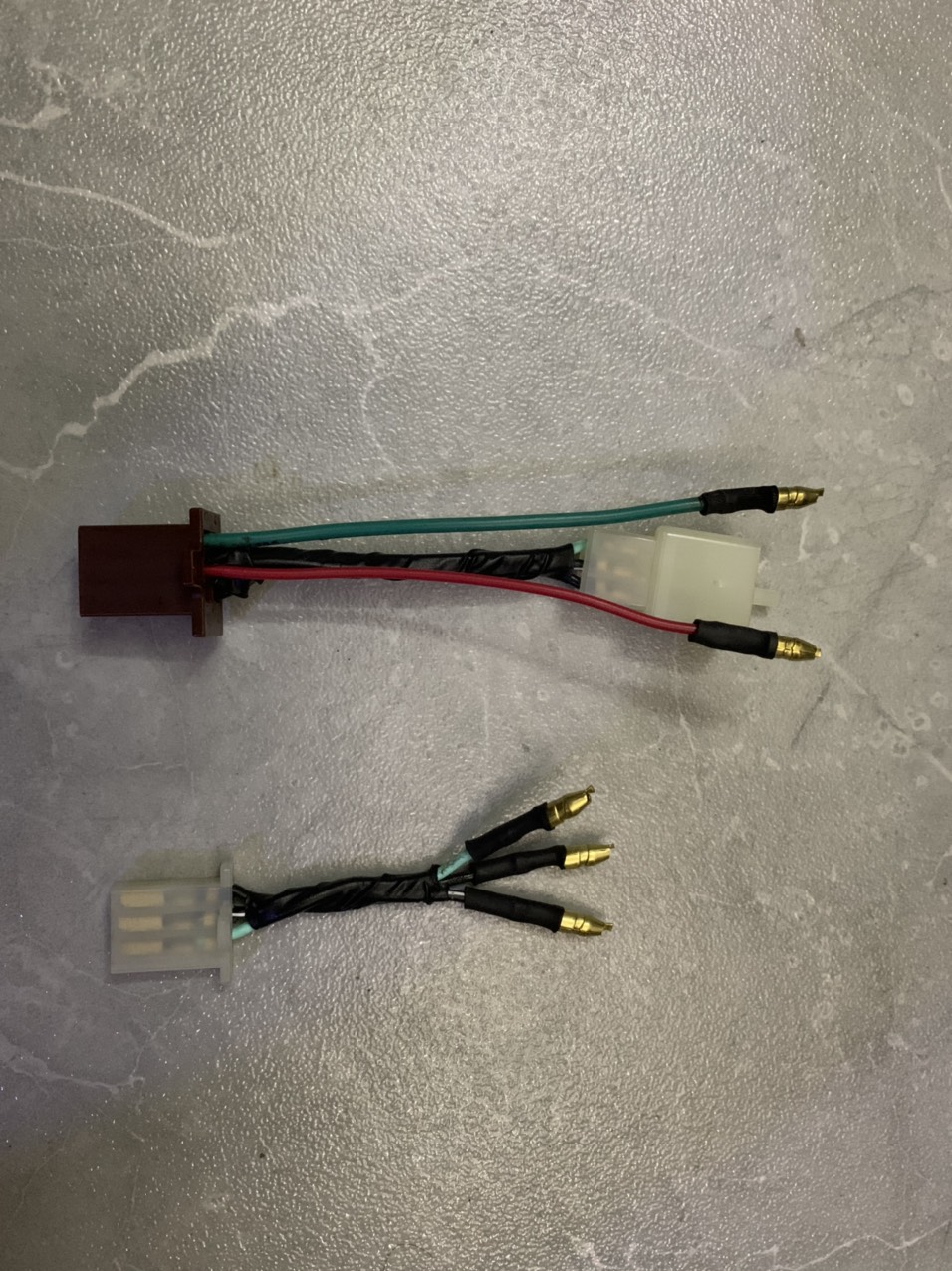 Cặp Jack chuyển đổi xinhan trước và sau Satria fi lắp Raider fi