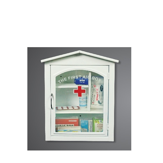 [HCM]Tủ thuốc y tế sắt sơn tĩnh điện tủ thuốc gia đình (Hỏa tốc Tp.HCM)