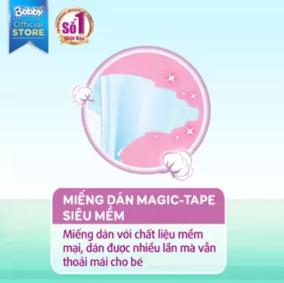 [HCM]Tã dán cao cấp Bobby Extra Soft-Dry XS – 48