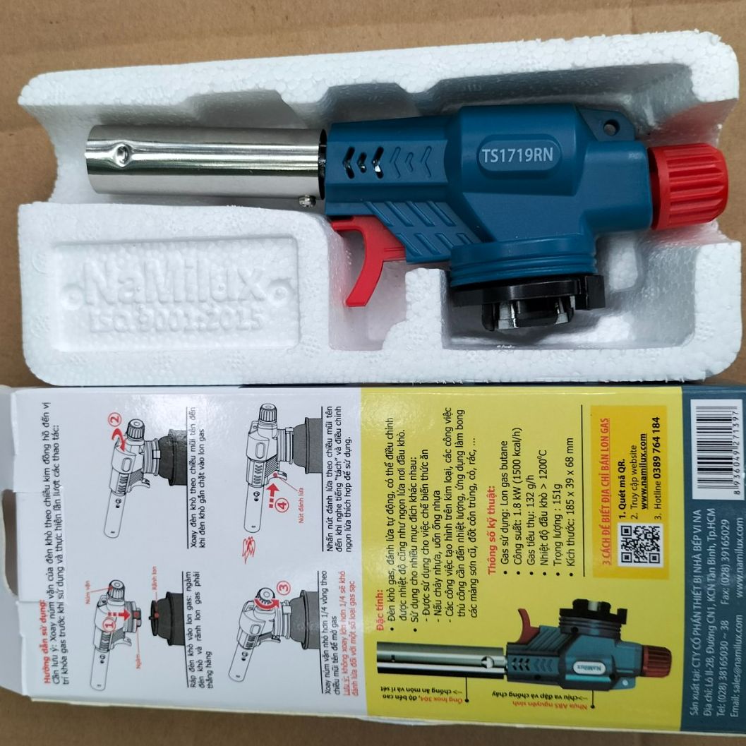 Đầu Khò Gas NaMilux - TS1719RN
