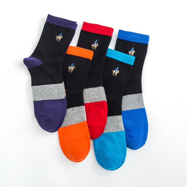 [HCM]Vớ nam cao cấp - Vớ phong cách Polo - Combo 5 đôi.