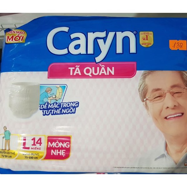 Tã Quần caryn cho người lớn L14