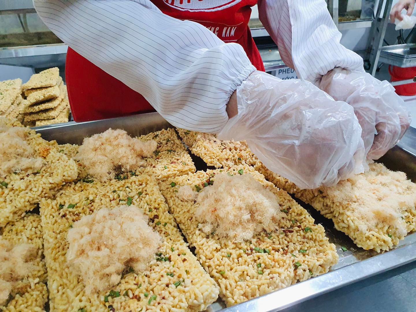 Cơm cháy chà bông Sài Gòn truyền thống - 450gr