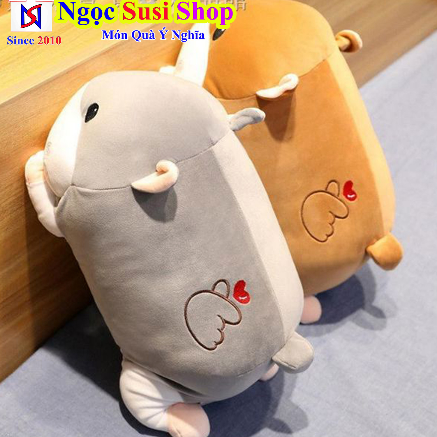 GẤU BÔNG CHUỘT HAMSTER SIÊU MỀM MỊN KHỔNG LỒ