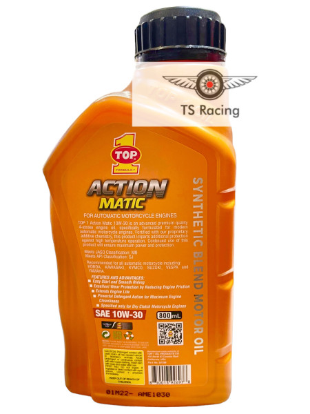 Nhớt top 1 action matic 10w30 - xe tay ga