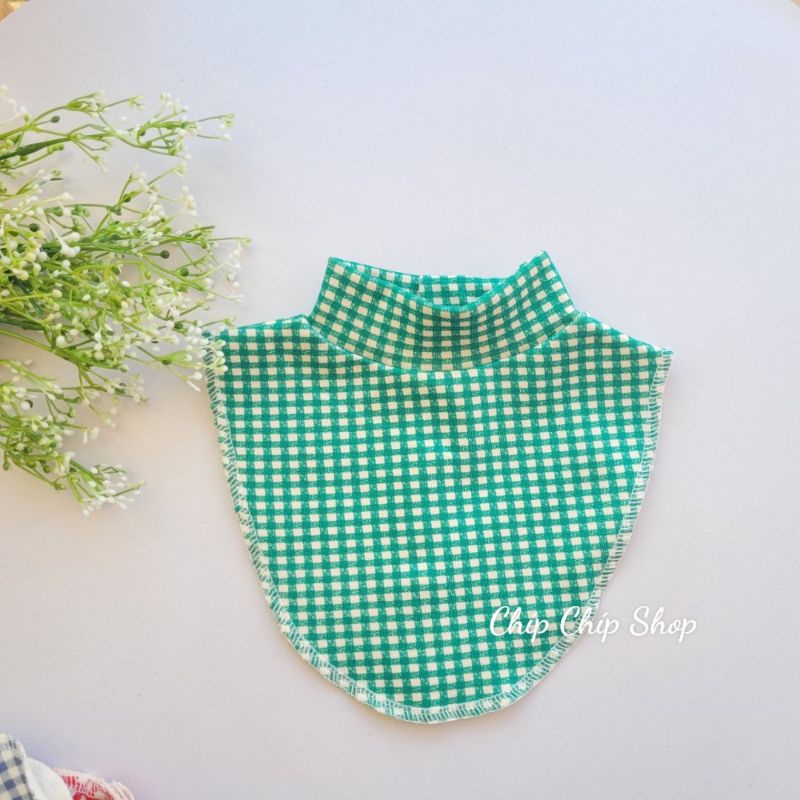 Yếm cổ 3 phân cotton giữ ấm cho bé trai, bé gái