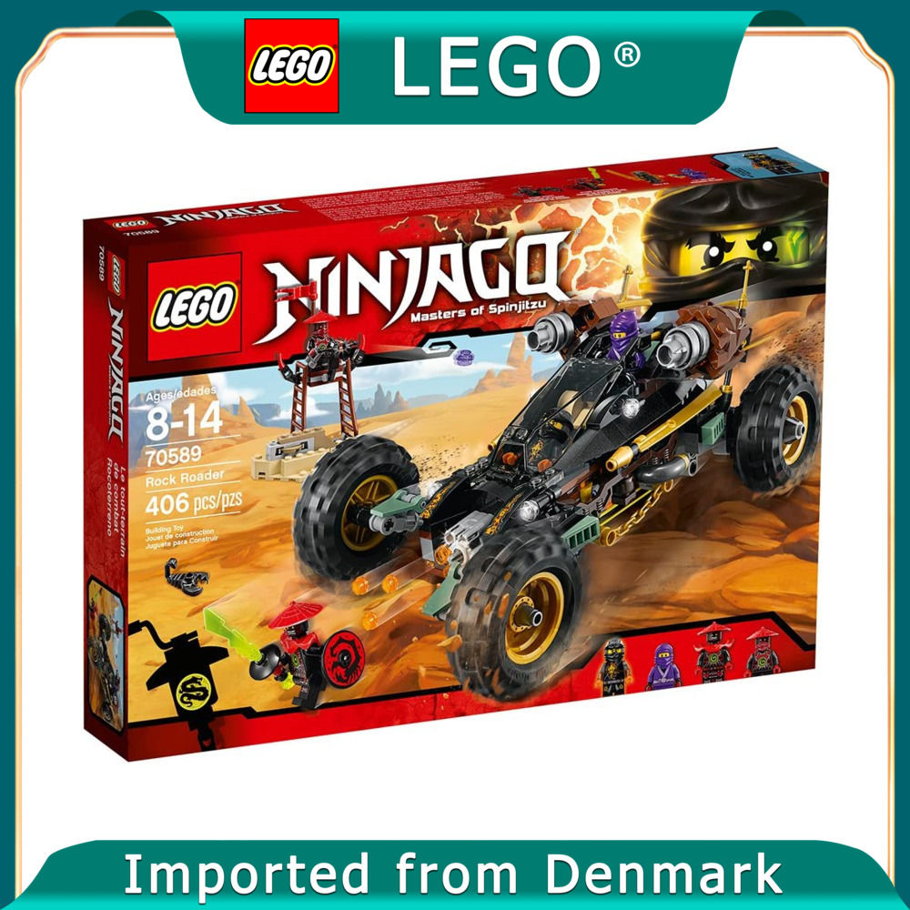 ♚『Đích thực』LEGO NINJAGO Rock Roader 70589 Đồ chơi vui nhộn bảo đảm, Từ Đan Mạch trò chơi trí óc