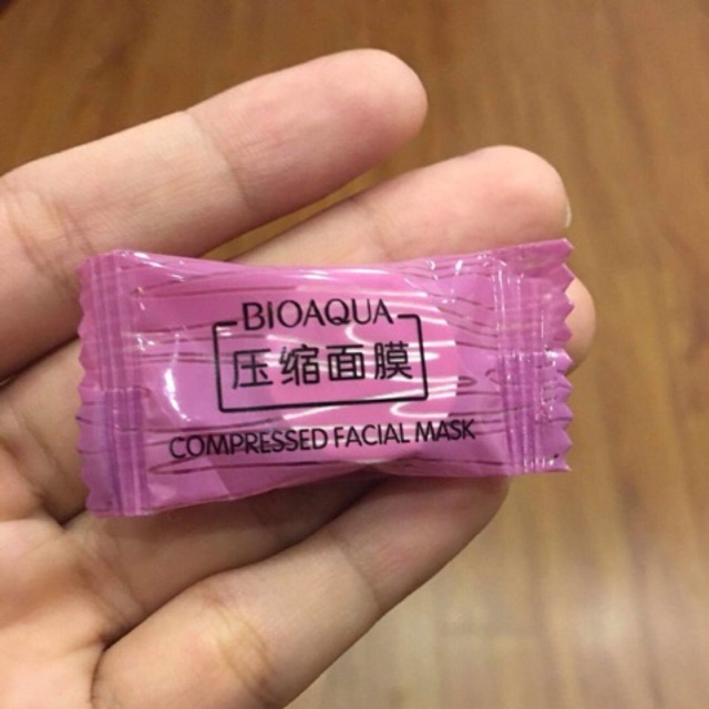 [HCM]Lẻ viên mặt nạ giấy nén Bioaqua