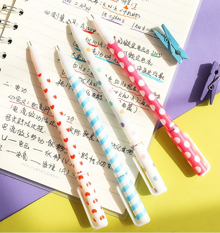 [HCM]Set bút nước họa tiết dễ thương (mực màu đen)