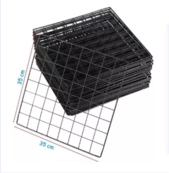 [BÁN THEO TẤM ] Tủ ghép lưới sắt thép đa năng hiện đại để sách, decor, trưng bày, trang trí mọi không gian