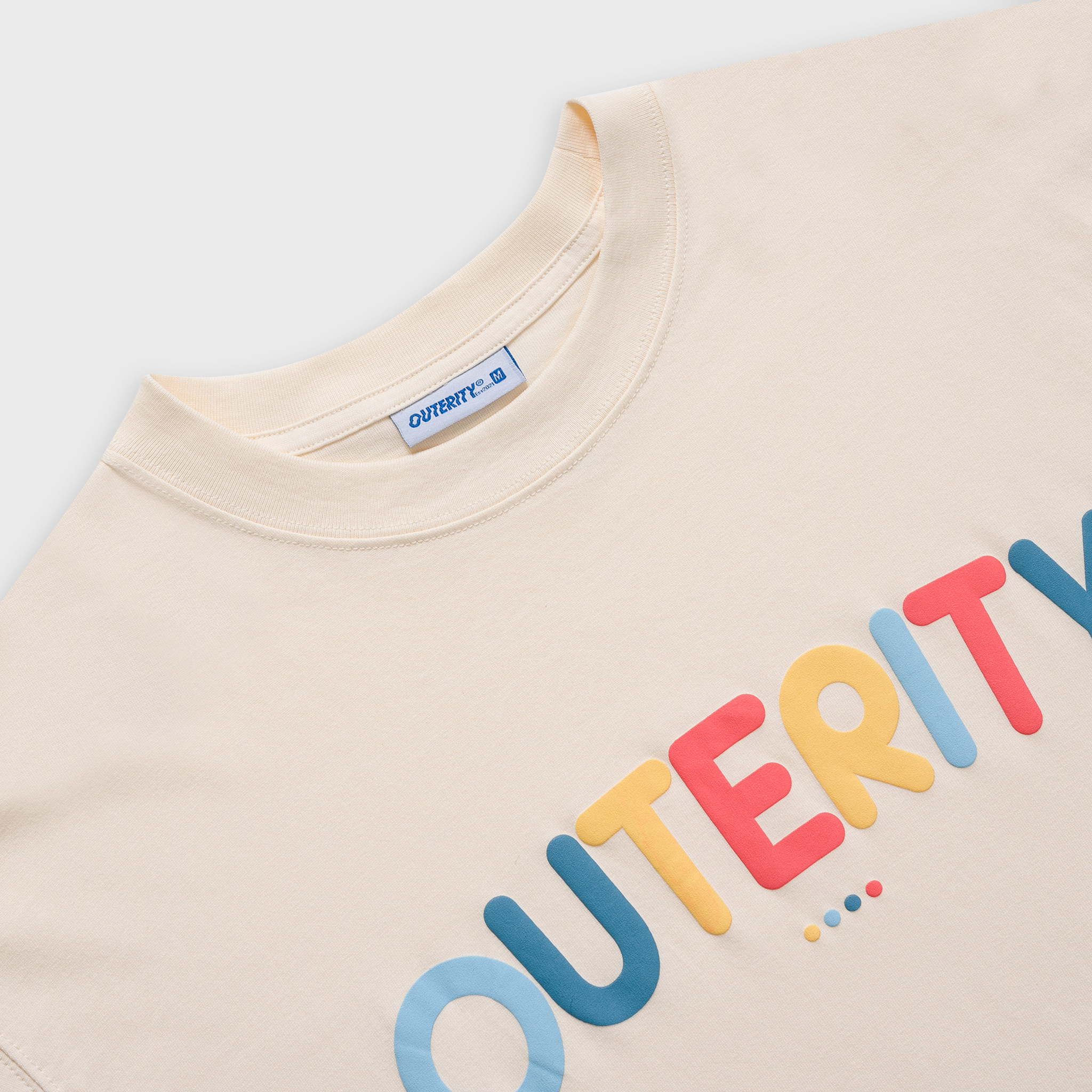 Áo thun Outerity Pastel Color v3.0 / Màu Kem ORT.B 135
