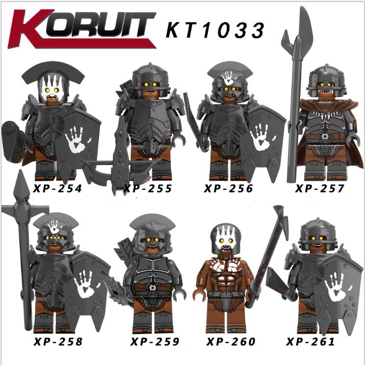 [HCM]Đồ chơi lắp ráp Minifigure quân đội Orc-KT1033