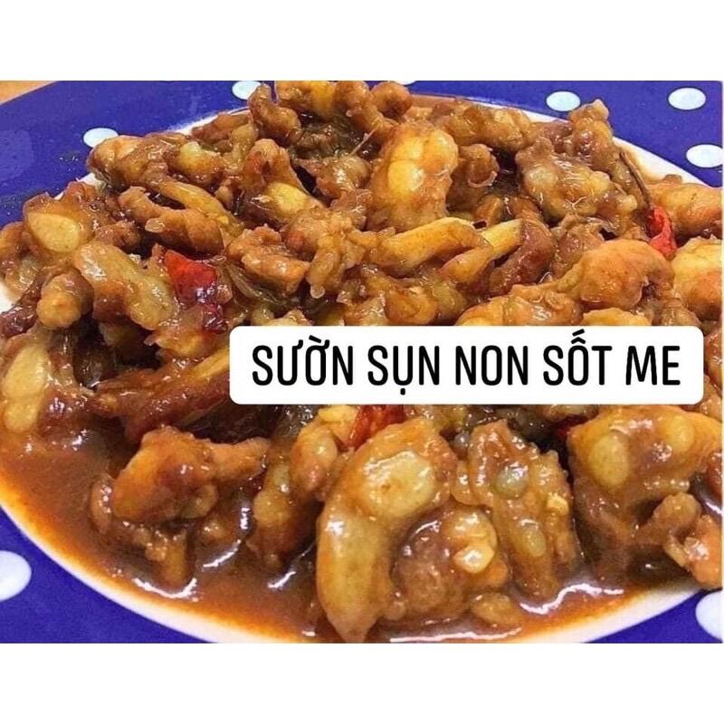 Sườn sụn heo non cắt khúc 1kg (giao tphcm)