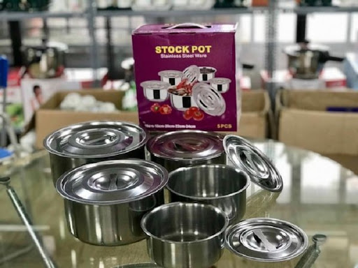 Set 5 nồi Inox Stock Pot
