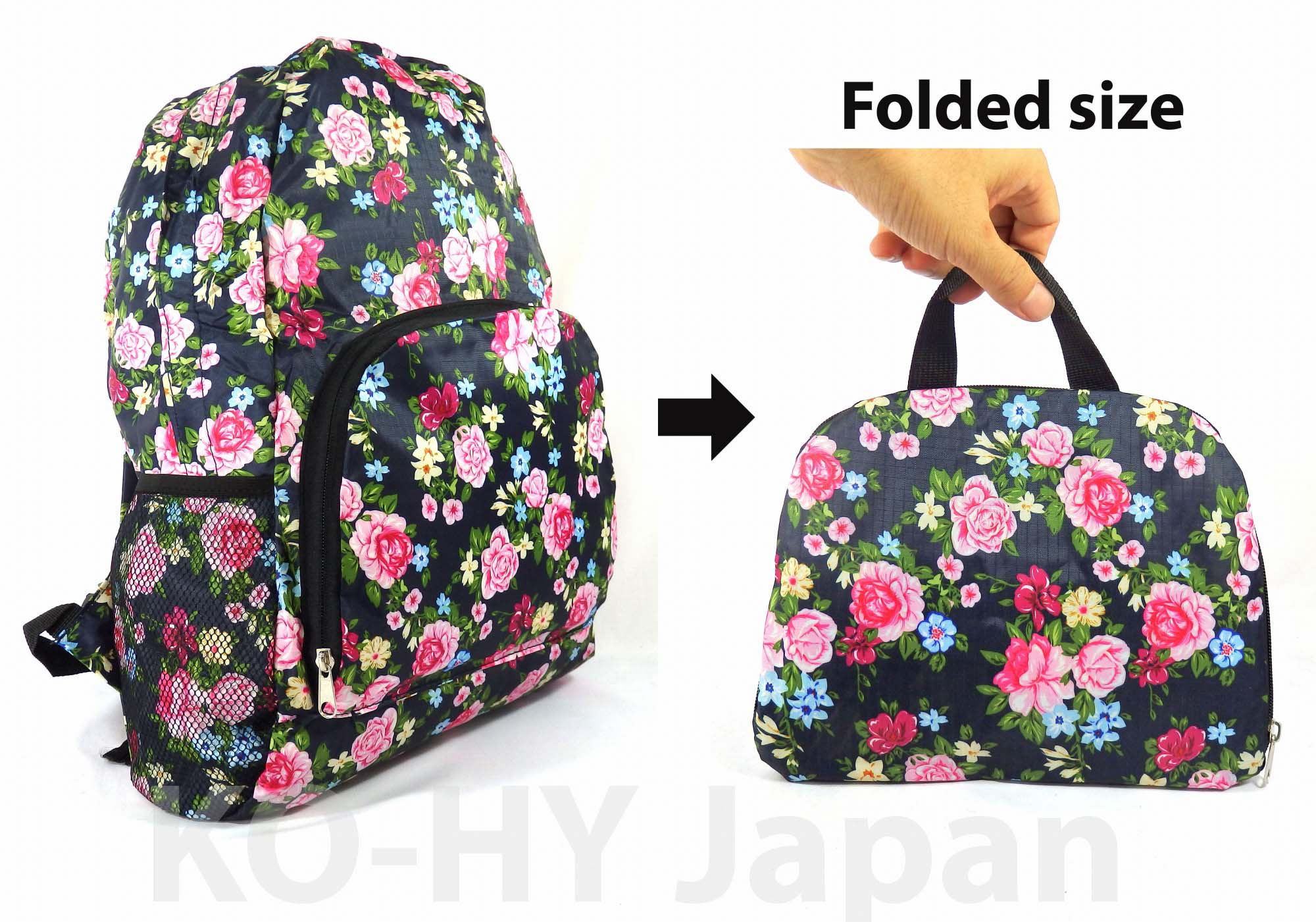[HCM]Balo xếp du lịch No brand Foldable backpack
