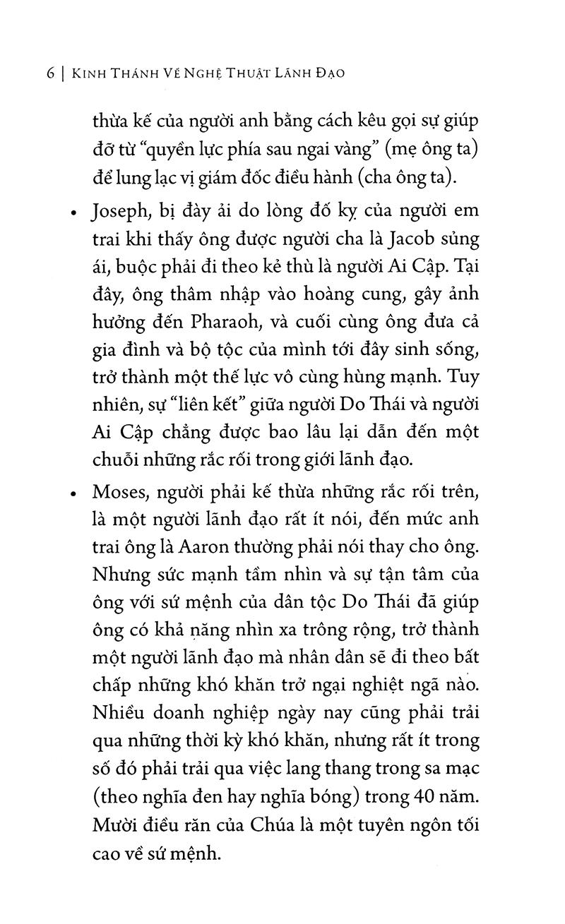 Sách - Kinh thánh về nghệ thuật lãnh đạo