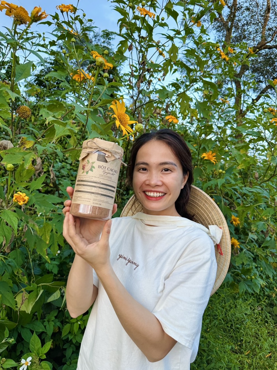 Bột cacao nguyên chất Hana Ban Mê