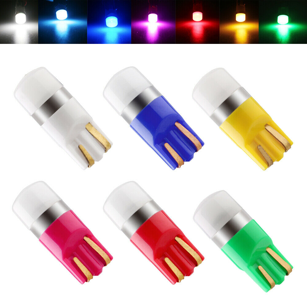 Bóng Đèn LED Chân T10 W5W Siêu Sáng Với 3030 1SMD Góc Rộng Thay Thế Đèn Xi Nhan, Đèn Sương Mù,... Cho Xe Ô Tô, Xe Máy