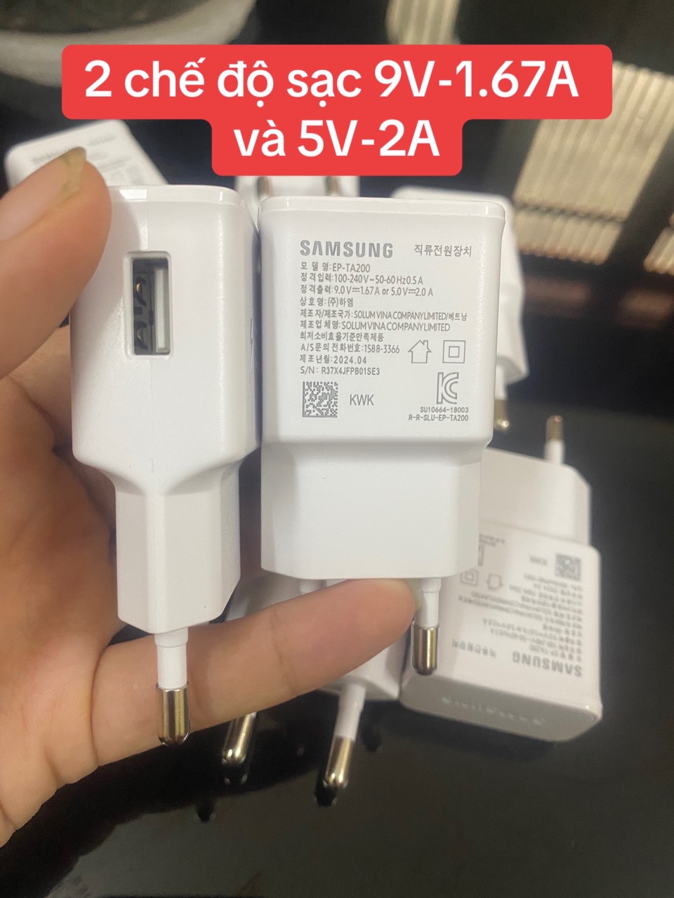 Cóc sạc, củ sạc nhanh samsung S10 bóc máy Bh 12 tháng