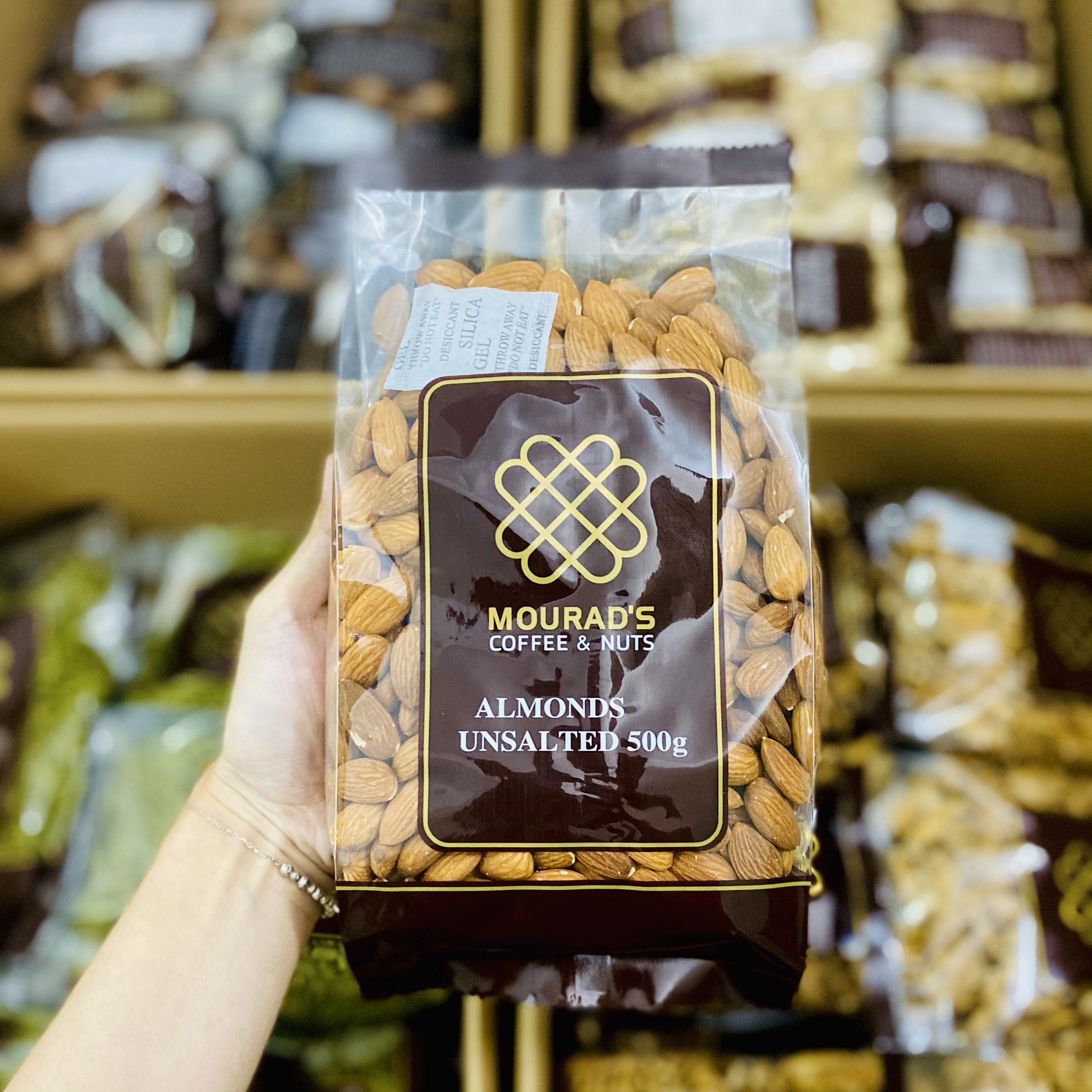 【Hạnh Nhân Úc Tách Sẵn Vỏ】 Nhân Hạnh Nhân Mourad's 500g (Ăn Kiêng/ Làm sữa/ Giảm cân) - (Hạt Ngon)