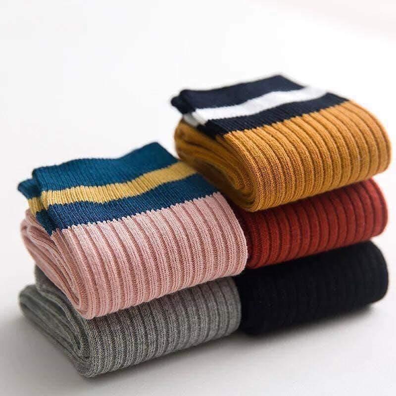 combo 5 đôi tất gối dài cho bé gái