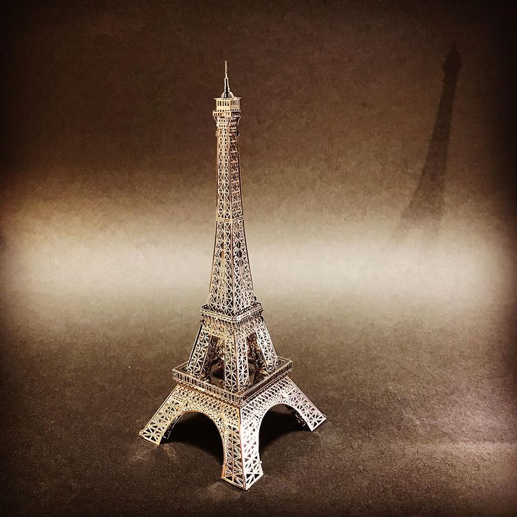 Mô Hình Kim Loại 3D Piececool Tháp Eiffel (chưa ráp)