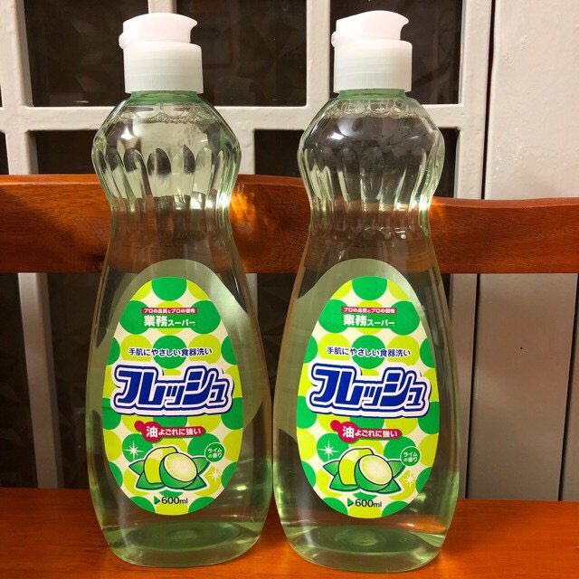 NƯỚC RỬA CHÉN BÁT ROCKET NHẬT BẢN ( 600ML - NHIỀU MÙI HƯƠNG) - HÀNG NỘI ĐỊA NHẬT