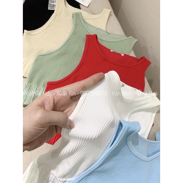 Áo ba lỗ Zara xuất dư xịn