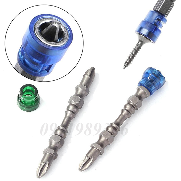 [HCM]Bộ 5 mũi bắt vít bake 2 đầu - Đầu bắt vít 4 cạnh PH2 lực hút lớn