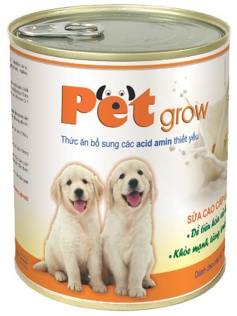 "Hoàn tiền đến 10%" Sữa chó con PET GROW (Lon 200g)