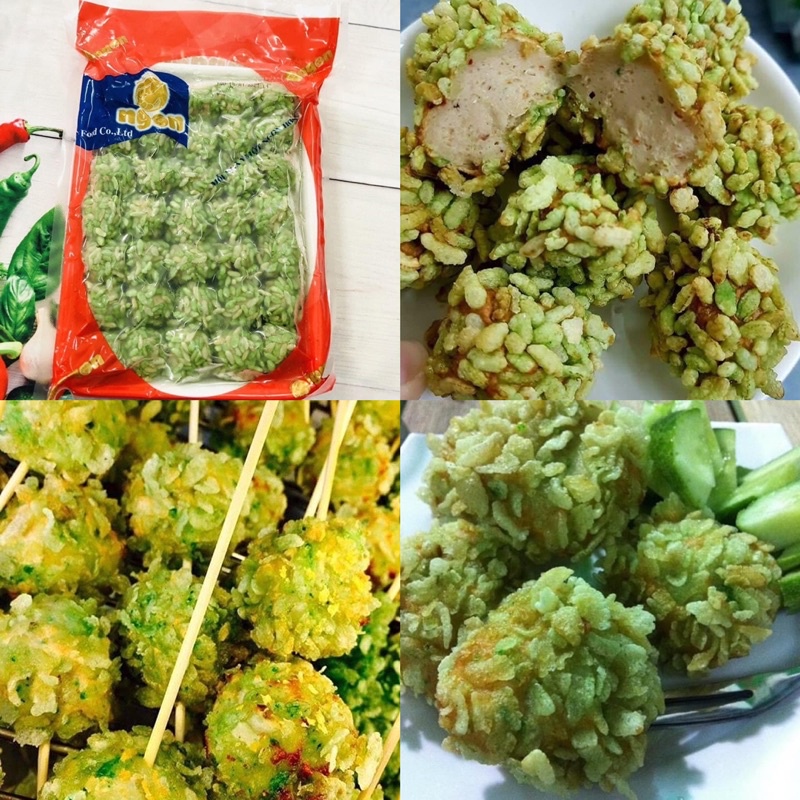 [TPHCM] CHẢ CÁ CỐM XANH 500GR